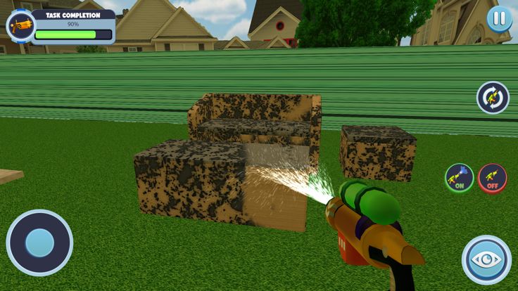 Power Washing Gun Clear Shoot游戏截图