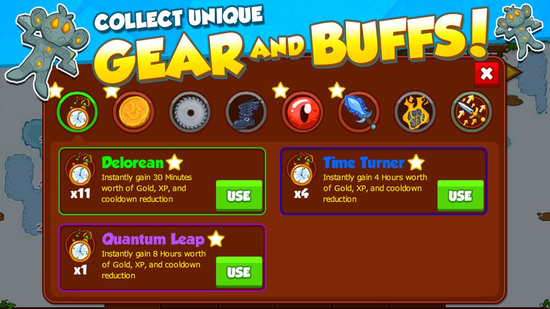 Crusaders of the Lost Idols游戏截图