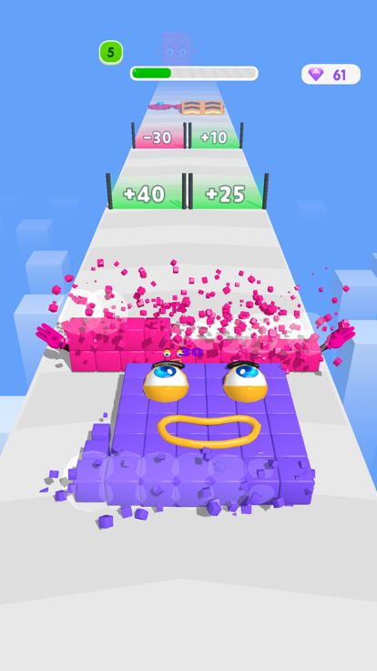 Number Blocks - Run Games游戏截图