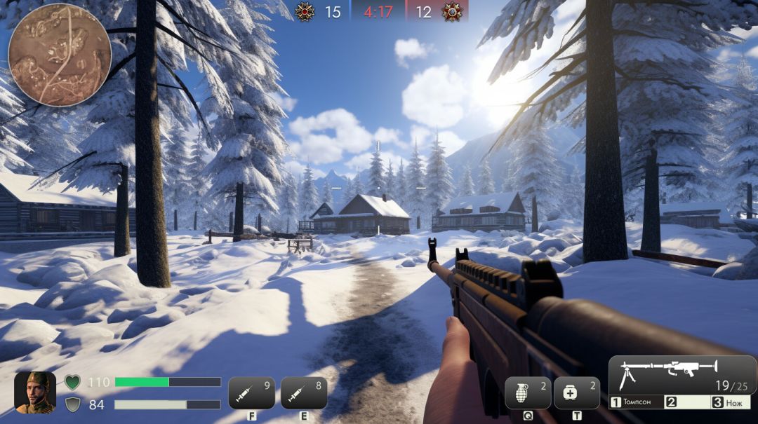 Frontline 1942: 第二次世界大战的战役游戏截图