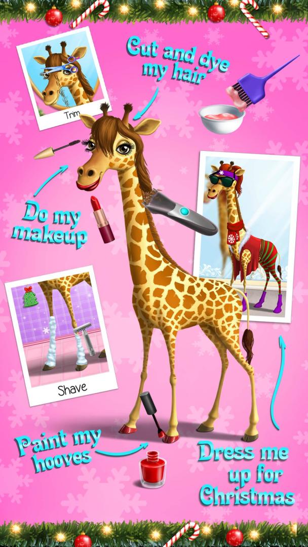 Christmas Animal Hair Salon游戏截图