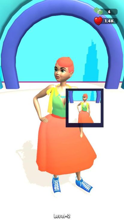 Fashion Merge Runner游戏截图
