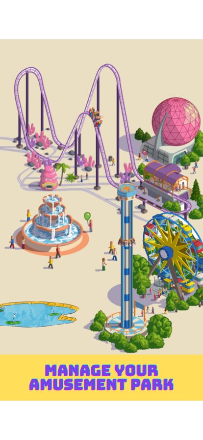 Idle Amusement Park Tycoon游戏截图