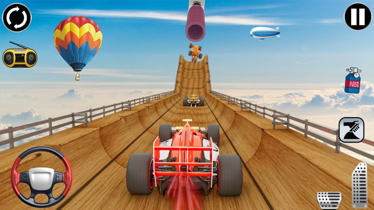 Formula Car Stunt Race Ramp游戏截图