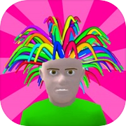 Colorful Hair 3Dicon