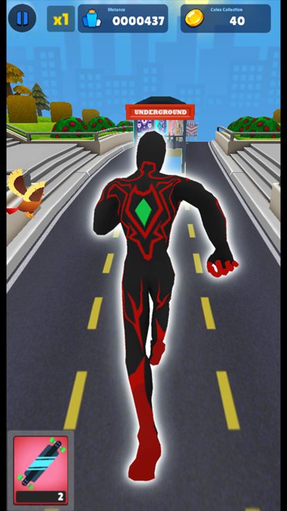 Superhero Subway Runner游戏截图