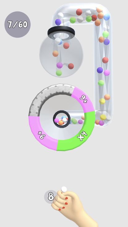 Fill Objects w/Balls游戏截图