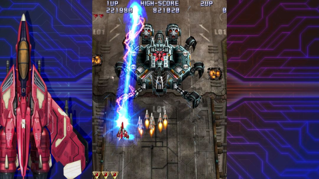 Raiden IV x MIKADO remix游戏截图