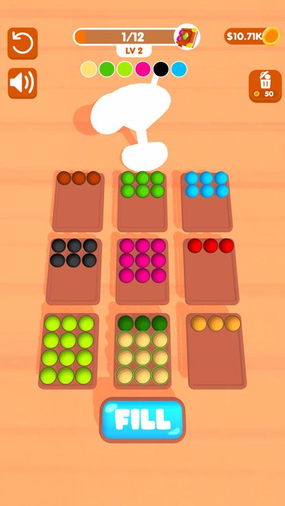 Paint Sort游戏截图