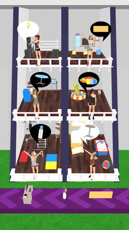 Fill the House游戏截图