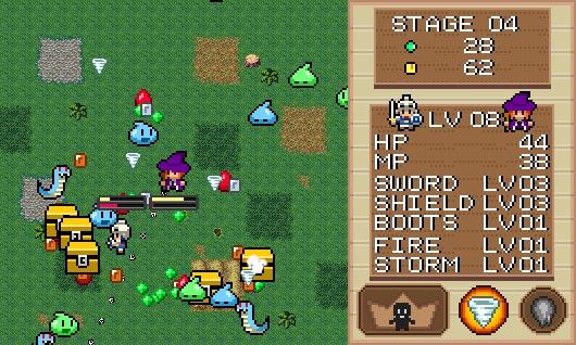 Witch and Hero(魔女と勇者)游戏截图