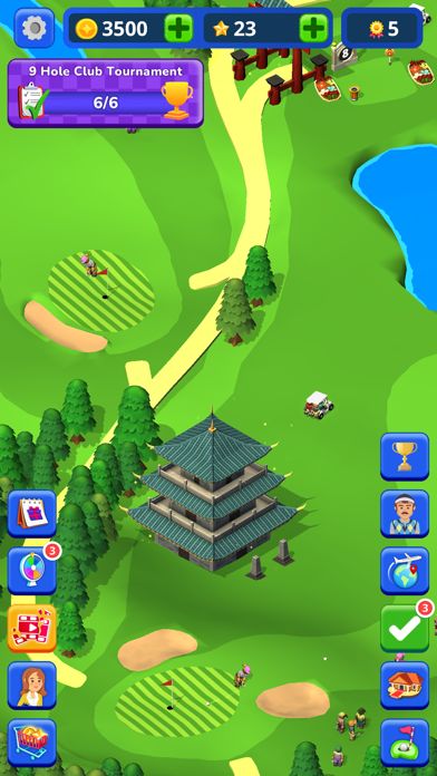 Idle Golf Club Manager Tycoon游戏截图