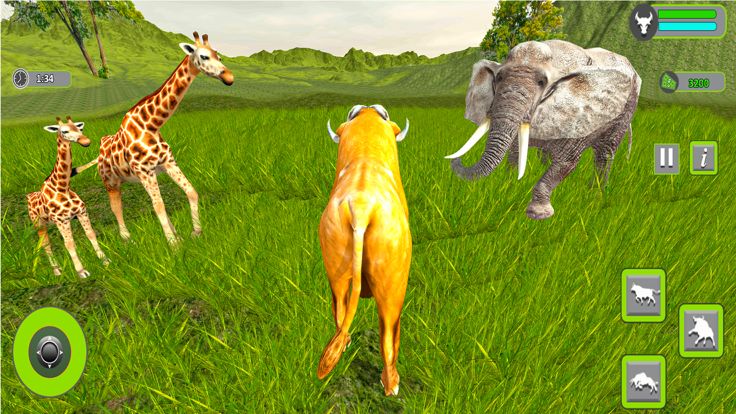 Angry Bull Attack Fight Game游戏截图