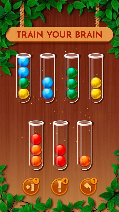 Woody Sort: Ball Sort Puzzle游戏截图