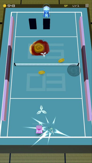 Ninja Tennis: Revenge of Pong游戏截图