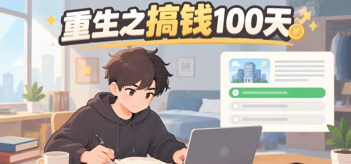 重生之搞钱100天 封面