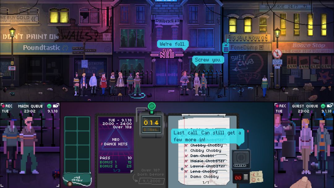 Not Tonight游戏截图