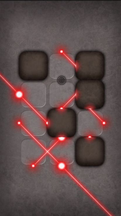 光线折射解谜：激光光学反射Lazors中文版游戏截图