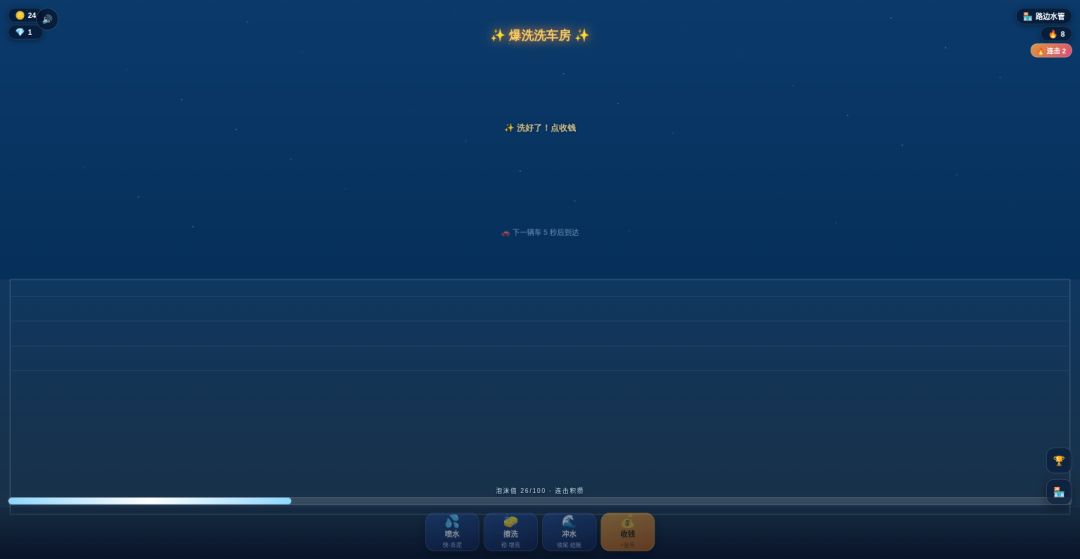 爆洗洗车店游戏截图