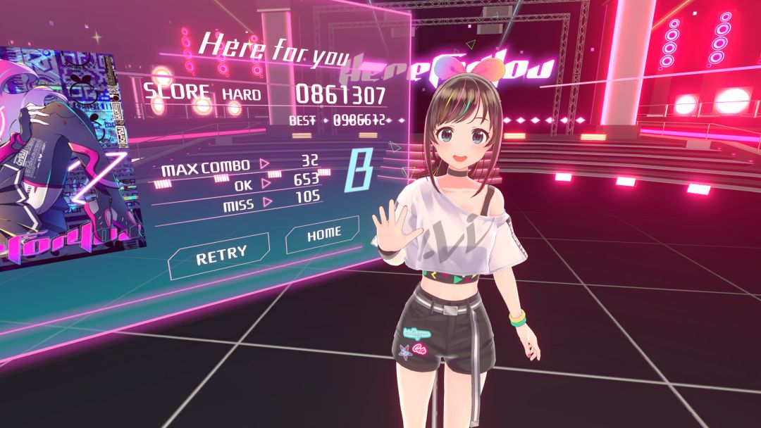 Kizuna AI - Touch the Beat!游戏截图