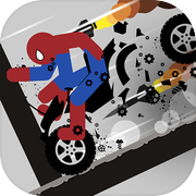 Stickman Dismount Hero Fly