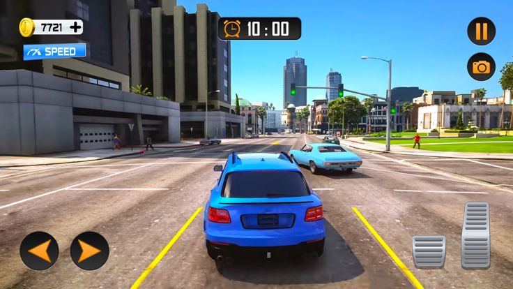 真正的驾驶汽车模拟器游戏截图