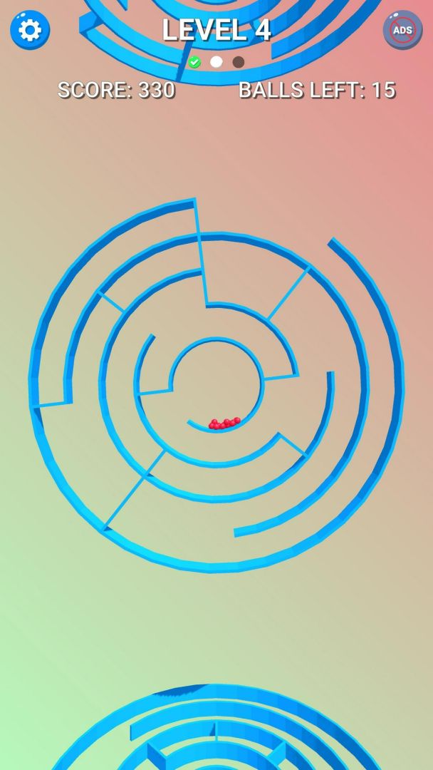 3D迷宫球球游戏截图