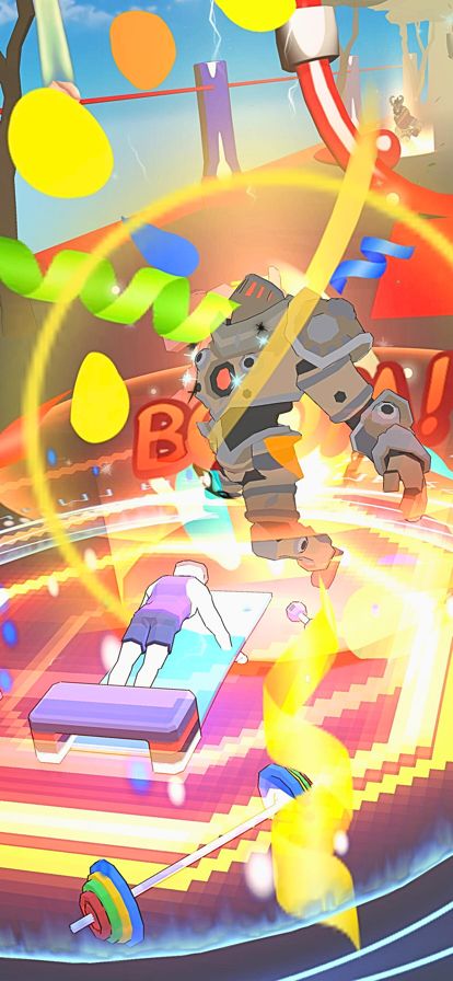 Gym Superhero Fitness Running游戏截图