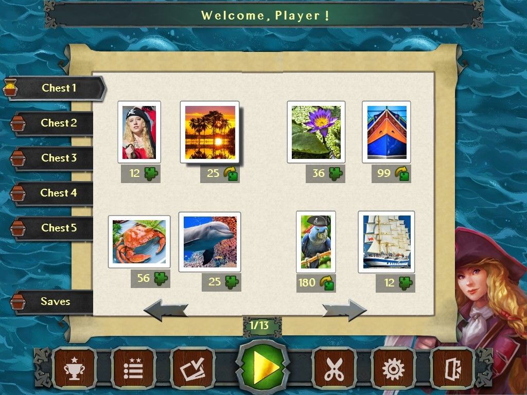Pirate Jigsaw 2游戏截图