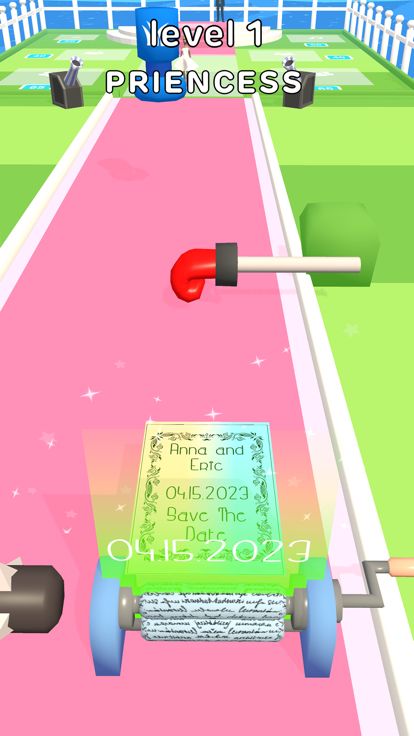 Wedding Card Runner游戏截图