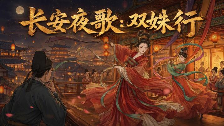 长安夜歌:双姝行 封面