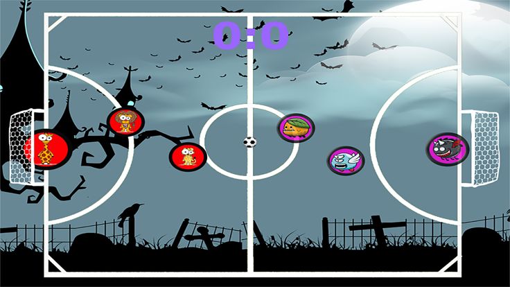 足球 單機遊戲 動物園 vs halloween team游戏截图