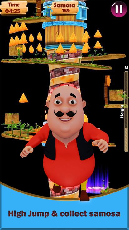 Motu Patlu Spiral Run游戏截图