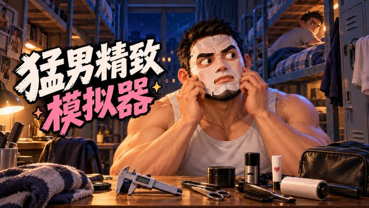 猛男精致模拟器 封面