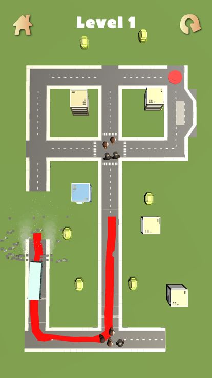 Bus Road Puzzle游戏截图