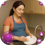 Mom Duty: cook, Laundry & Careicon