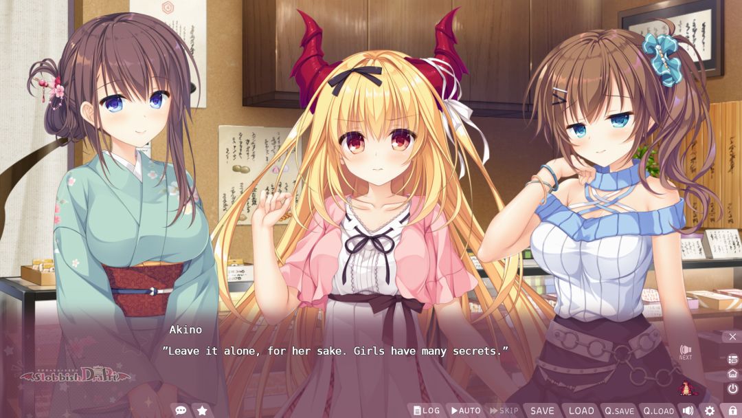 Slobbish Dragon Princess LOVE+PLUS游戏截图