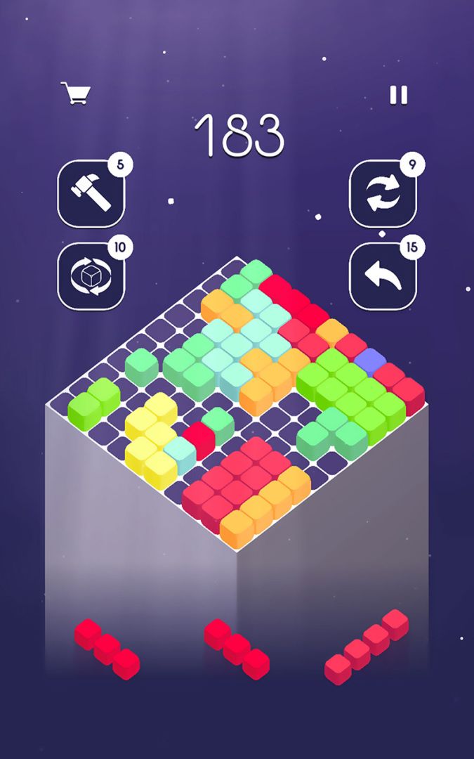 立方体消消消游戏截图