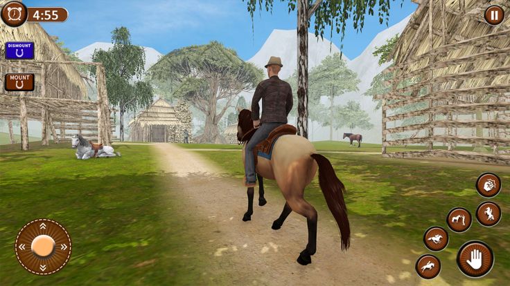 Wild Horse Simulator Life Game游戏截图
