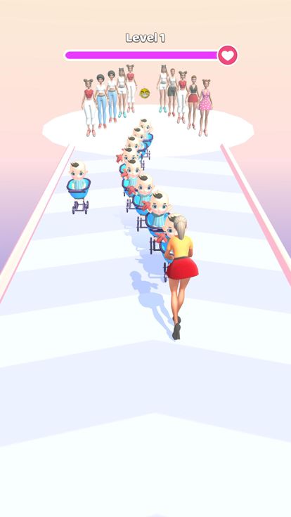 Baby Carriage Run游戏截图