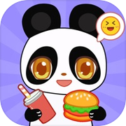 动物餐厅美食餐车icon