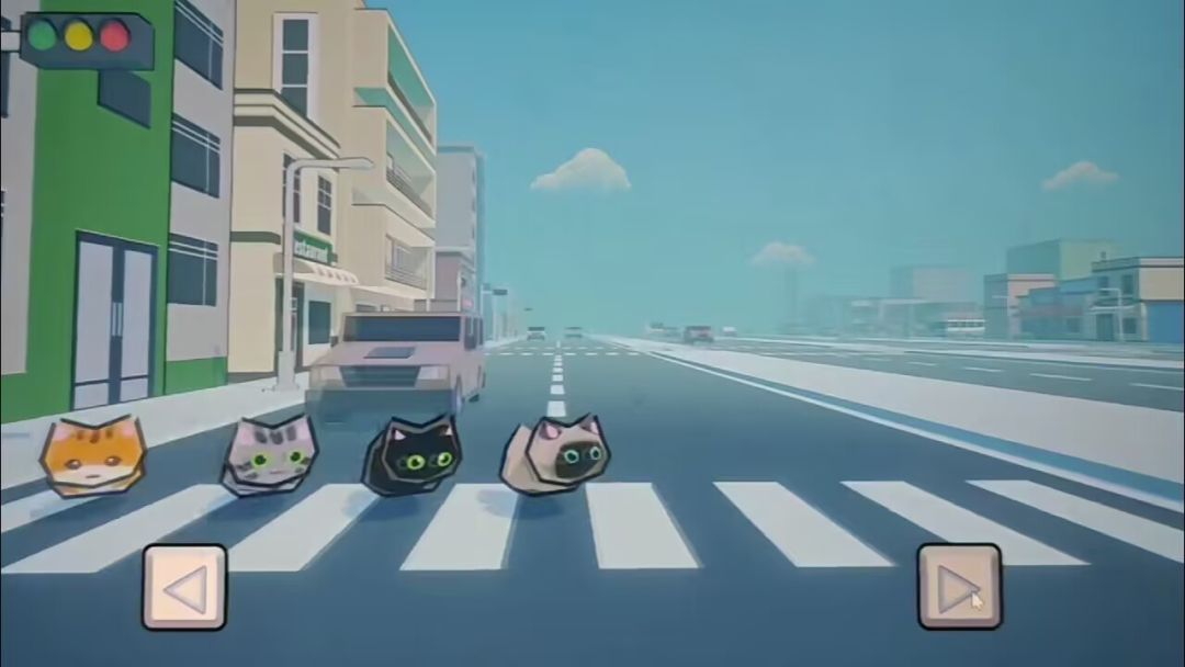 小猫过马路游戏截图
