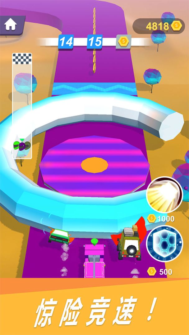 障碍赛车游戏截图