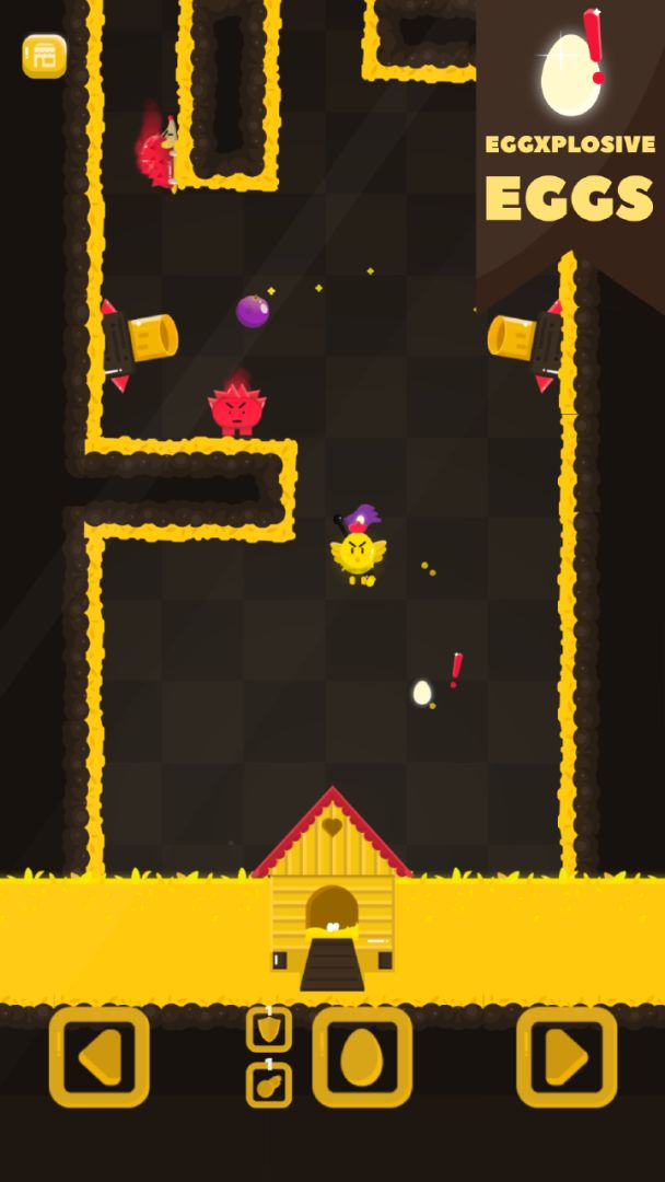 Eggxplode: 小鸡下蛋游戏截图