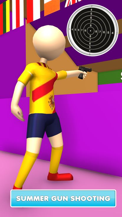 夏季田径赛事3D游戏截图