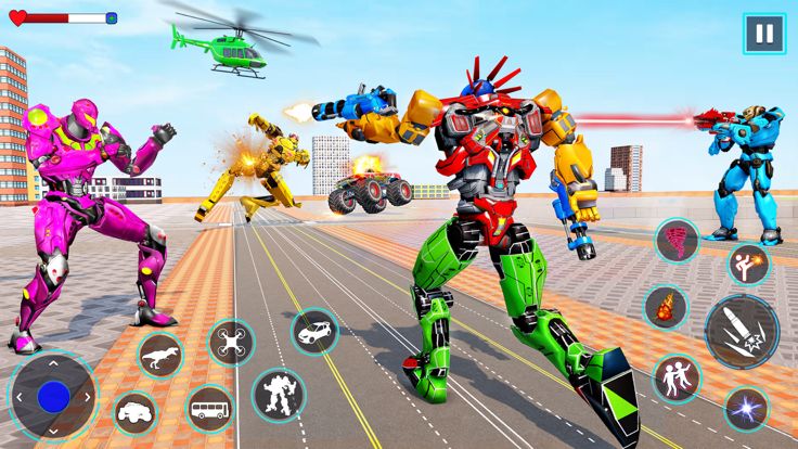 合并机器人游戏 - 改造机器人大战游戏截图