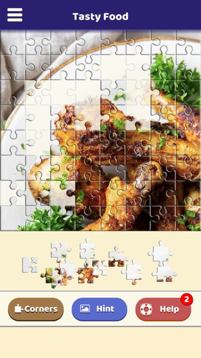 Tasty Food Puzzle游戏截图