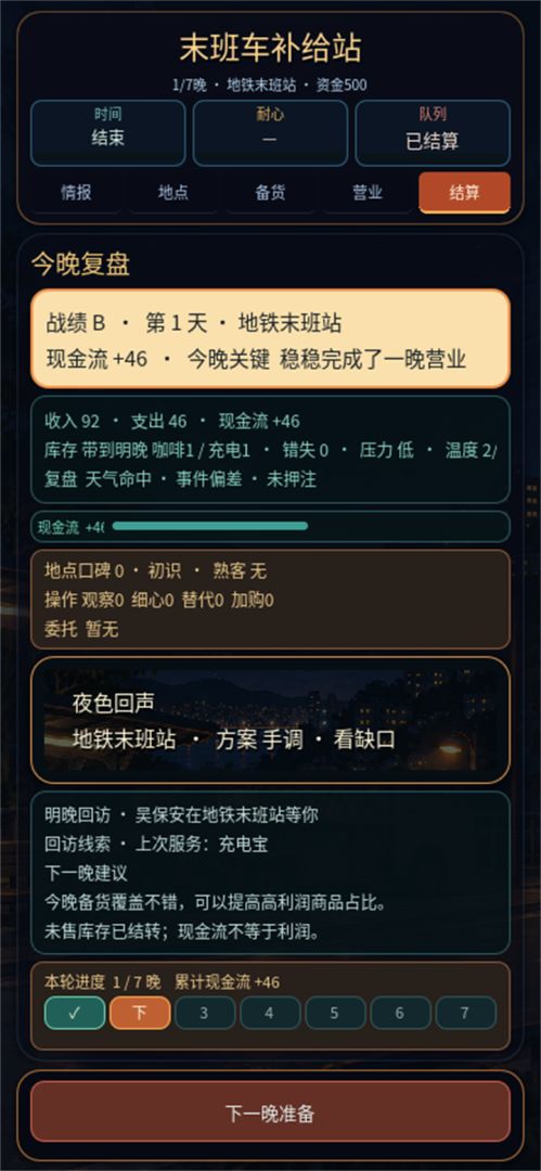 末班车补给站游戏截图