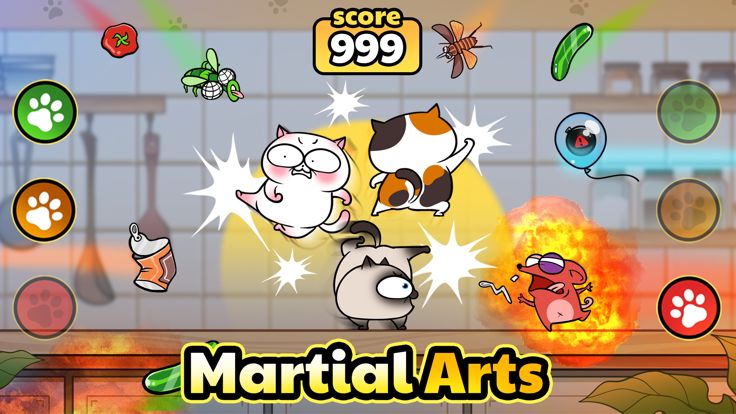 Kung Fu Cat游戏截图