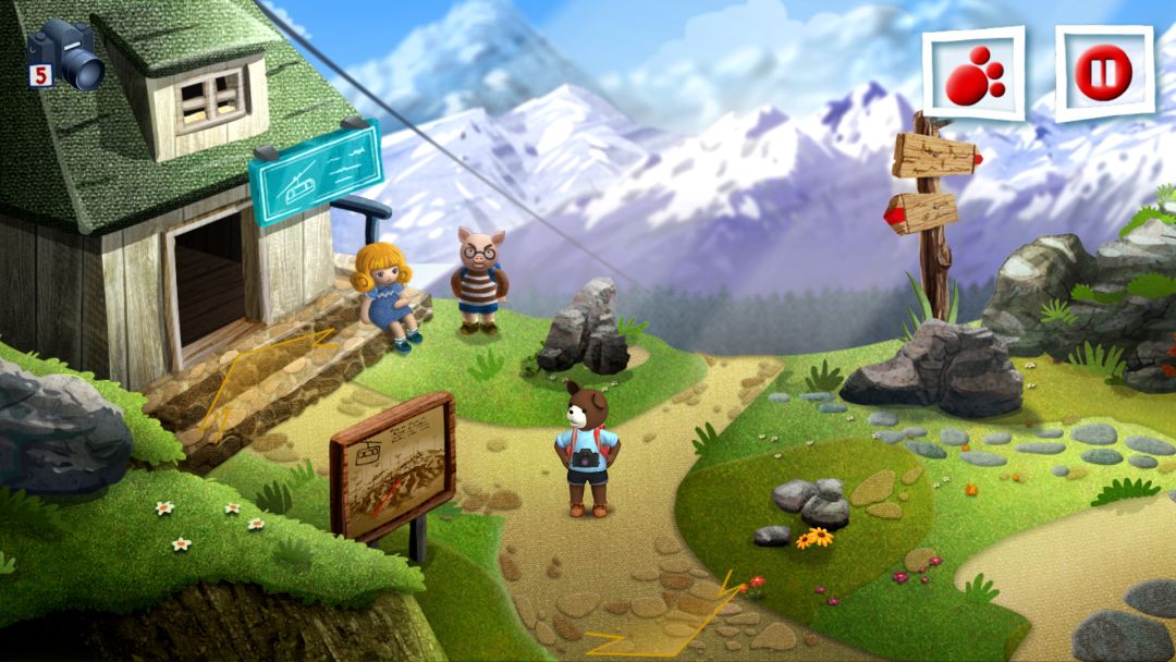 Teddy Floppy Ear - Mountain Adventure游戏截图